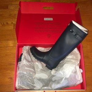 Hunter Woman’s Rain Boots-Wide